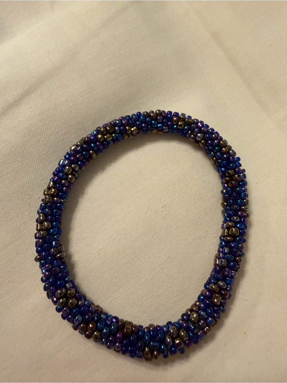 EUC Nepalese beaded roll on bracelet - bundle